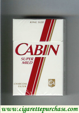 Cabin Super Mild cigarettes Charcoal Filter